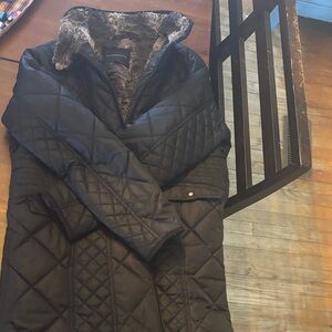 Weatherproof Black Quilted Puffer Jacket